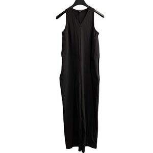 Universal Standard Luna Jumpsuit Women 2XS 6-8 Black Active Casual Wide‎ Leg